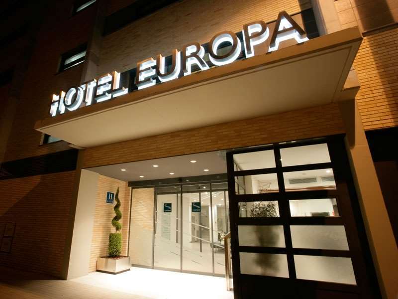 Hotel Europa Utebo Exteriör bild